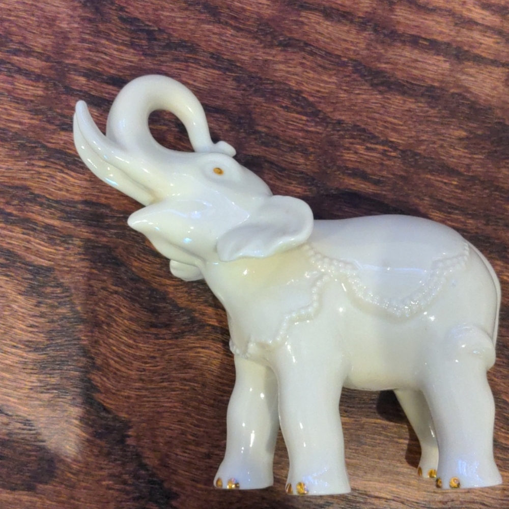 Vintage Lenox Elephant Figurine